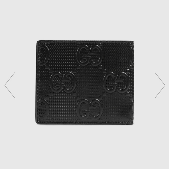 GG EMBOSSED BI-FOLD WALLET New in box - Picture 4 of 12